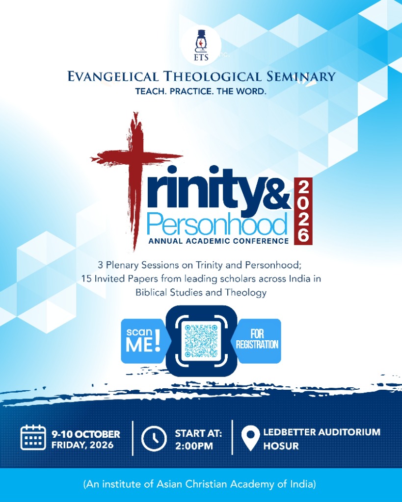 Trinity & Personhood 2026 Annual Academic Conference